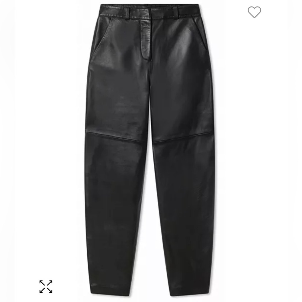 CO
High Waist Leather Balloon Pants